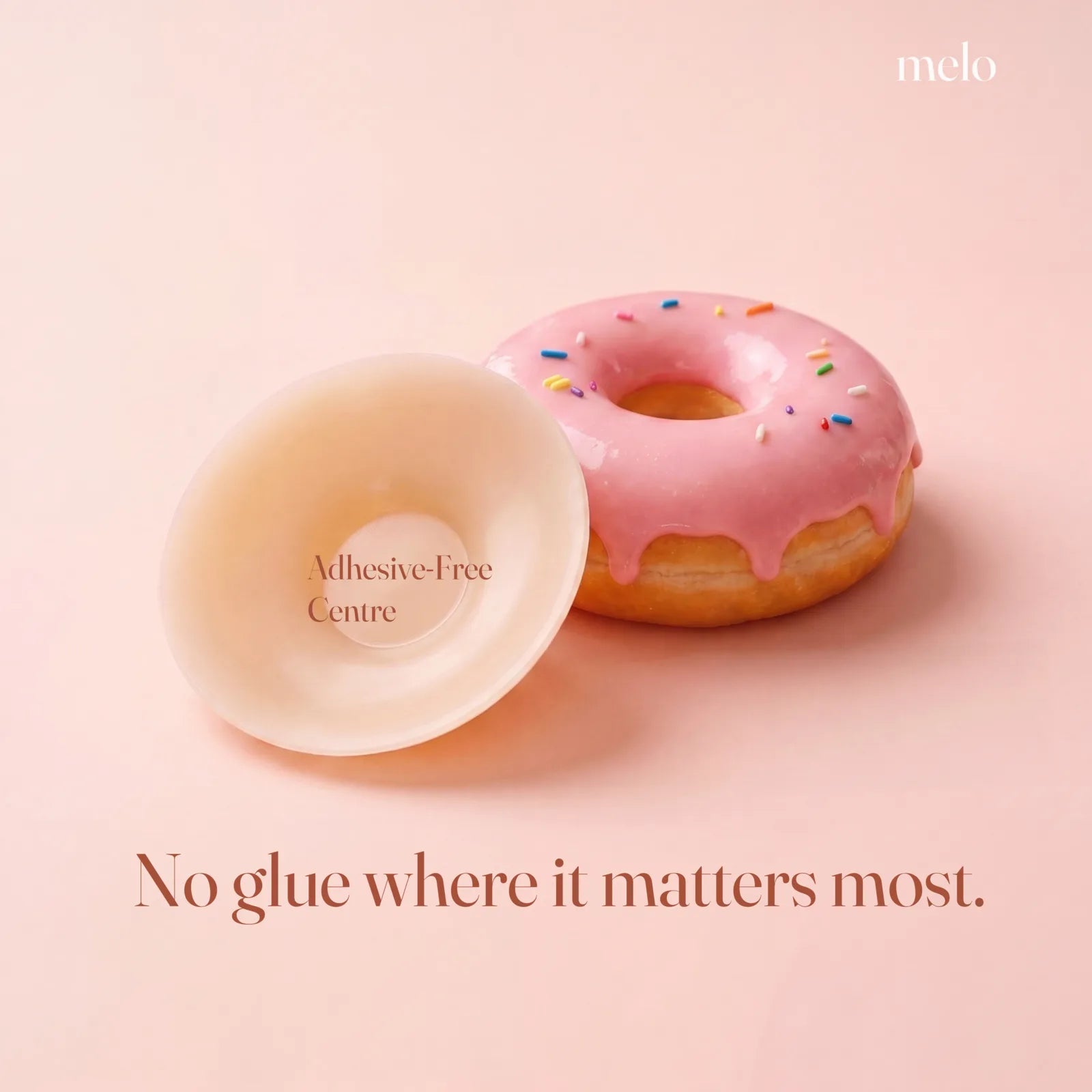 melo doughnut in M01 Light worn on skin